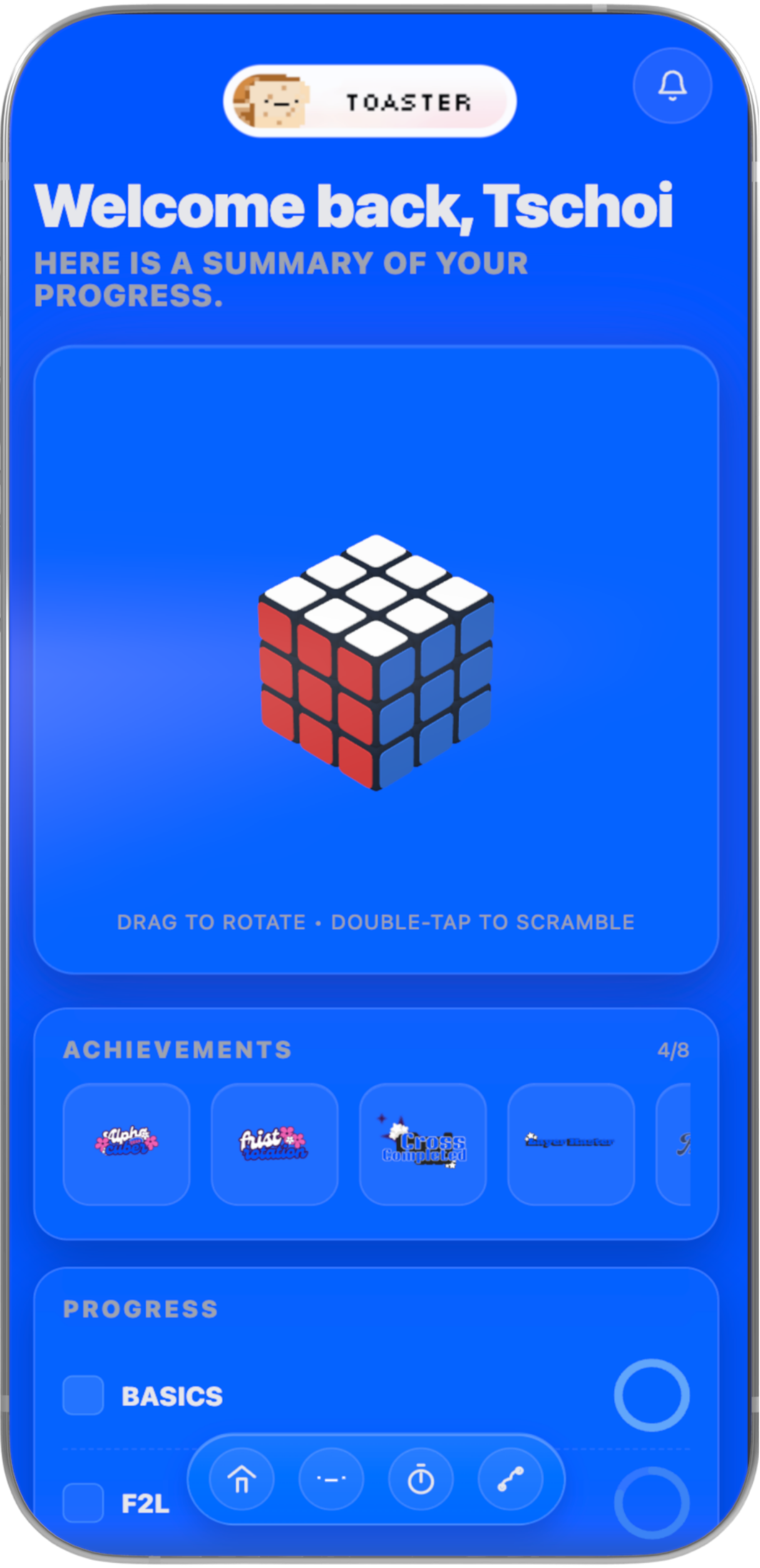 Toaster app preview